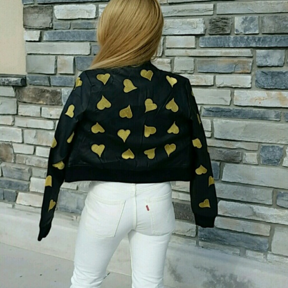 ❤LAST 1❤"QUEEN OF HEARTS" EMBROIDER JACKET - Picture 3 of 4