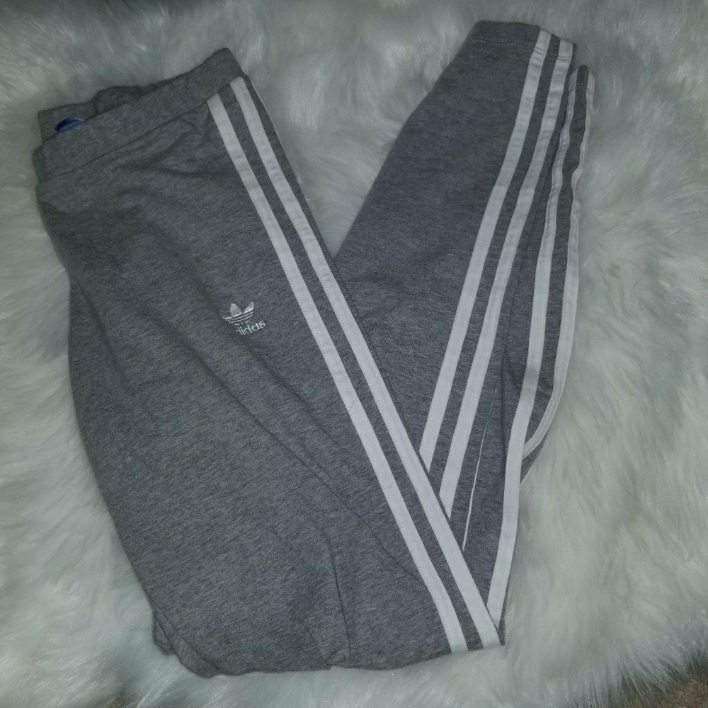 Grey Adidas leggings