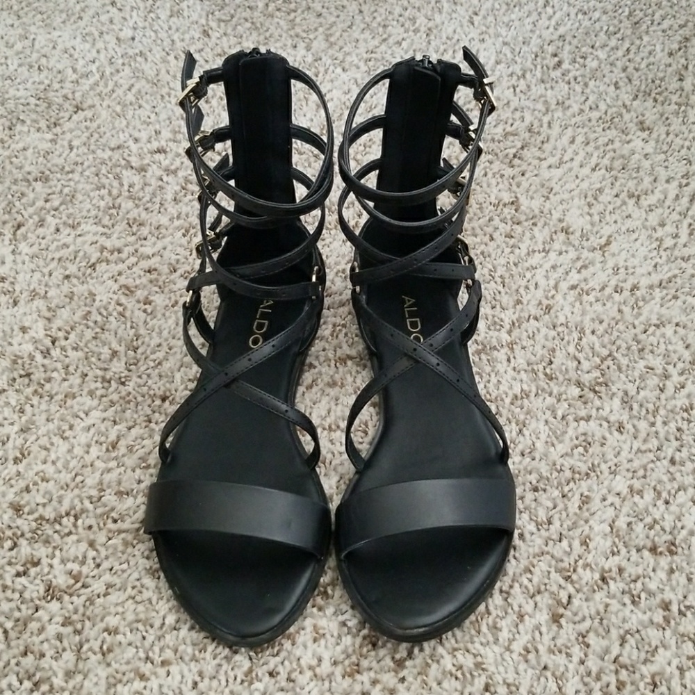 ALDO PATRAS GLADIATOR SANDALS