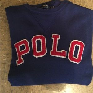 Ralph Lauren varsity polo sweatshirt