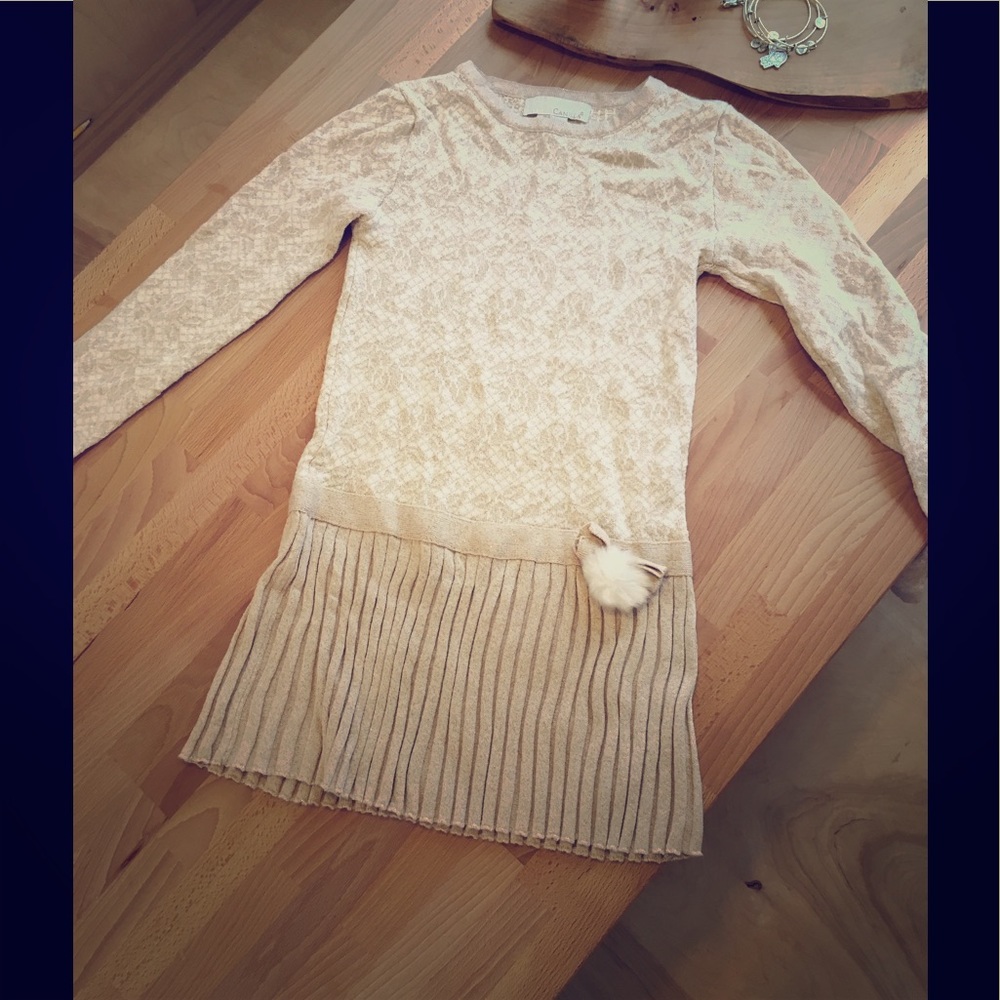 Girls sweater dress