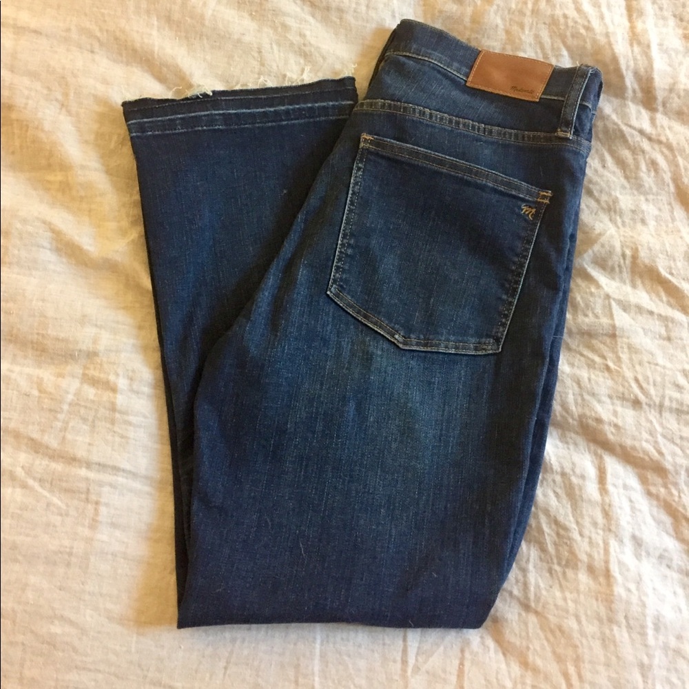 Madewell Mitchell Wash Cali-Demi Boot Jeans Size30