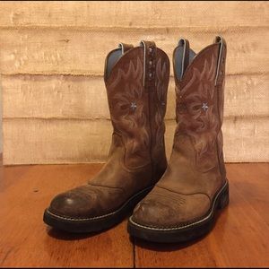 Ariat Cowgirl / Work Boots, size 7
