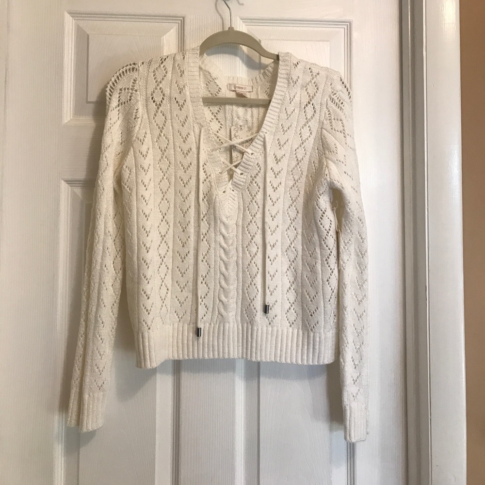 Forever21 White Sweater