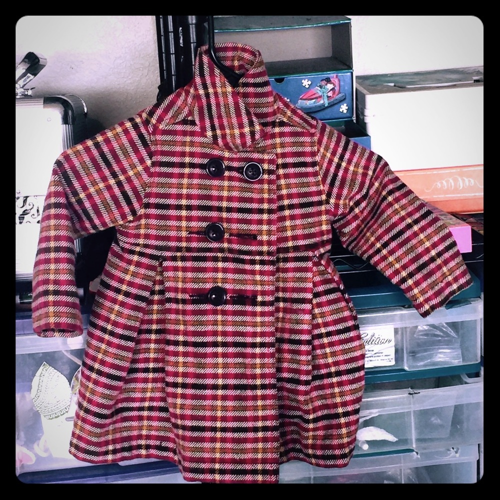 Toddlers girl pea coat old navy 18-24m