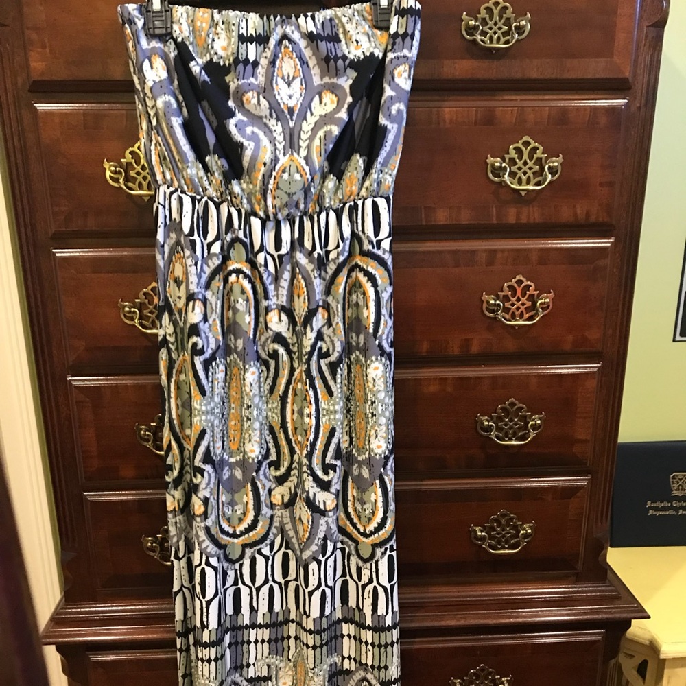 Long, floor length dress