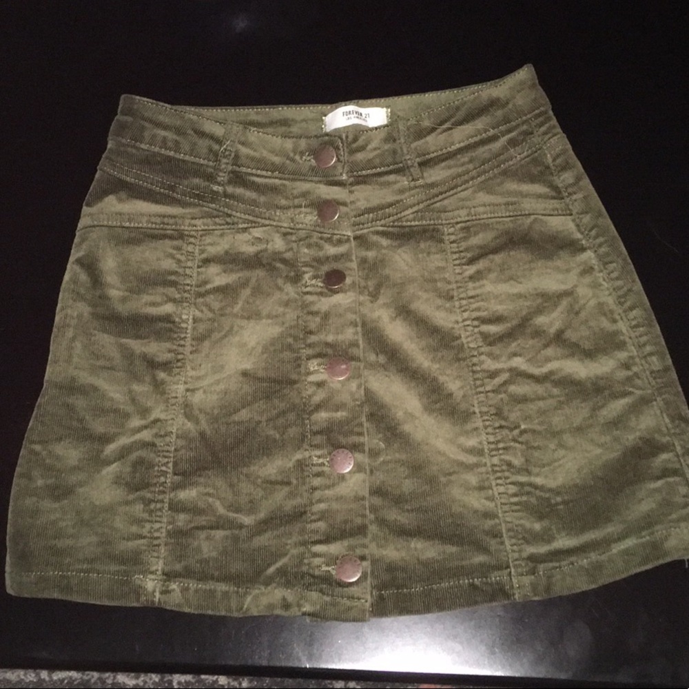 Forever 21 corduroy skirt