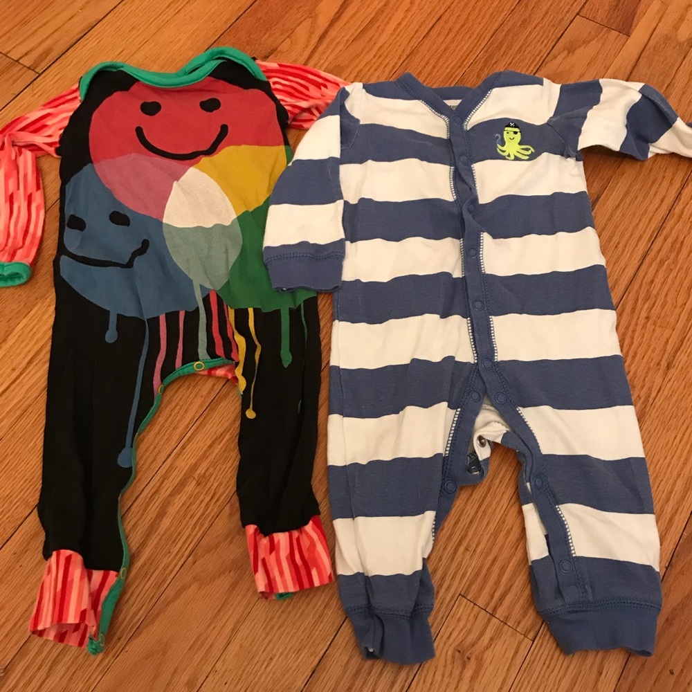 Footless rompers