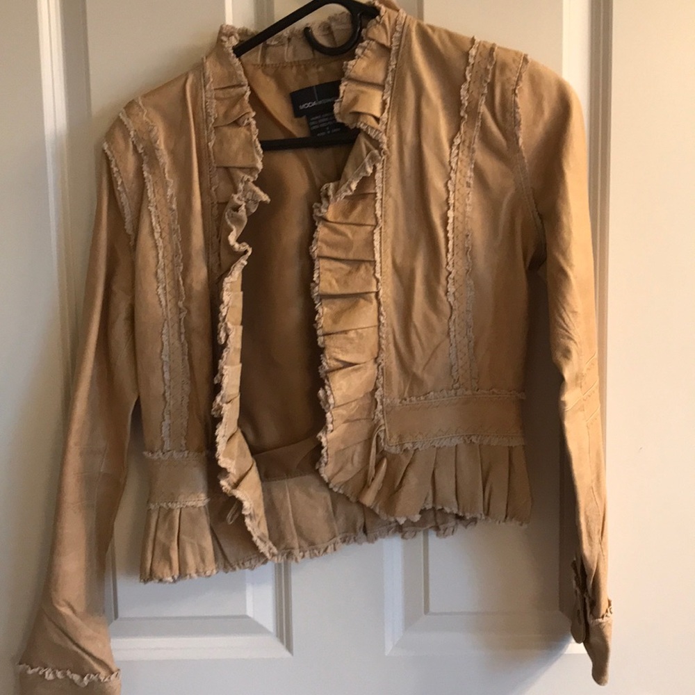 Moda international Leather jacket. S.