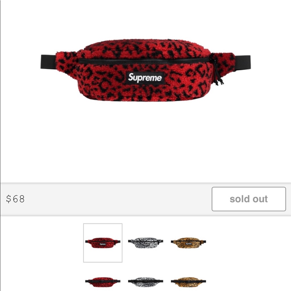 Supreme fanny pack