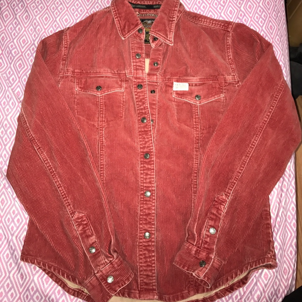 Harley Davidson button up