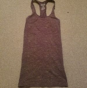 Purple and gold tank top