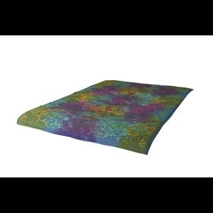 Twin Tie-Dye Star Mandala Tapestry Bohemian Decor