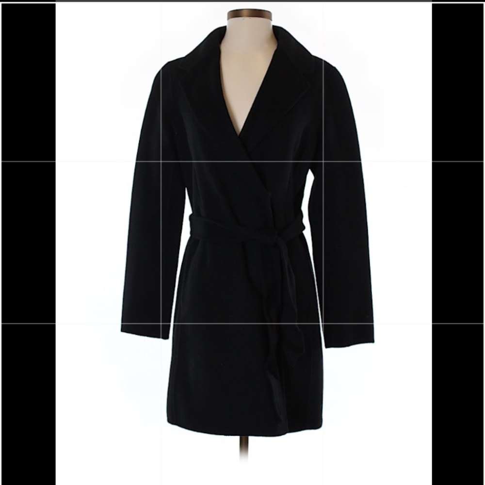 🌟Banana Republic Black Wool Coat, M🌟