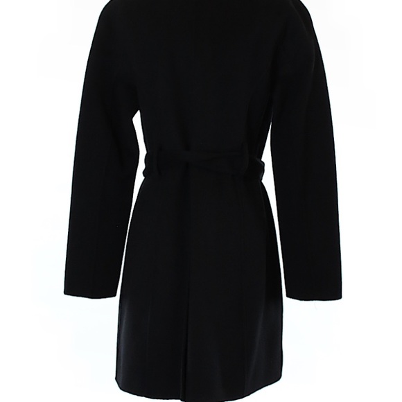 🌟Banana Republic Black Wool Coat, M🌟 - Picture 2 of 4