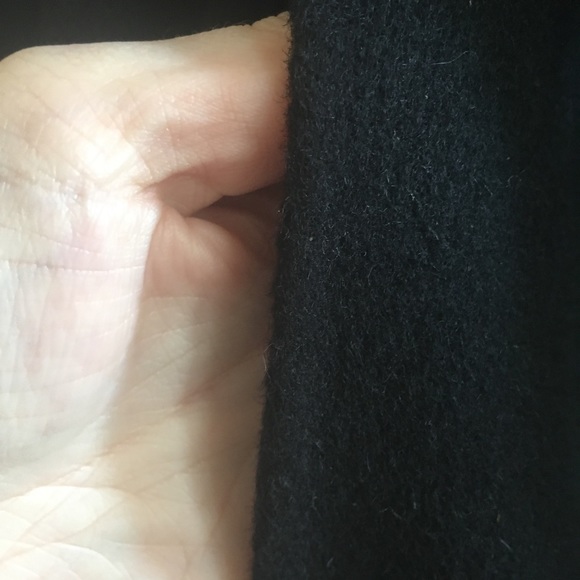 🌟Banana Republic Black Wool Coat, M🌟 - Picture 4 of 4