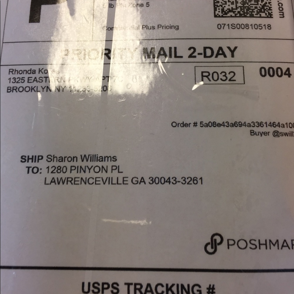 To Sharon Williams.,