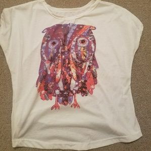 Off the shoulder boho tee