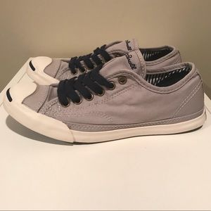 CONVERSE Jack Purcell Grey Navy Sneakers