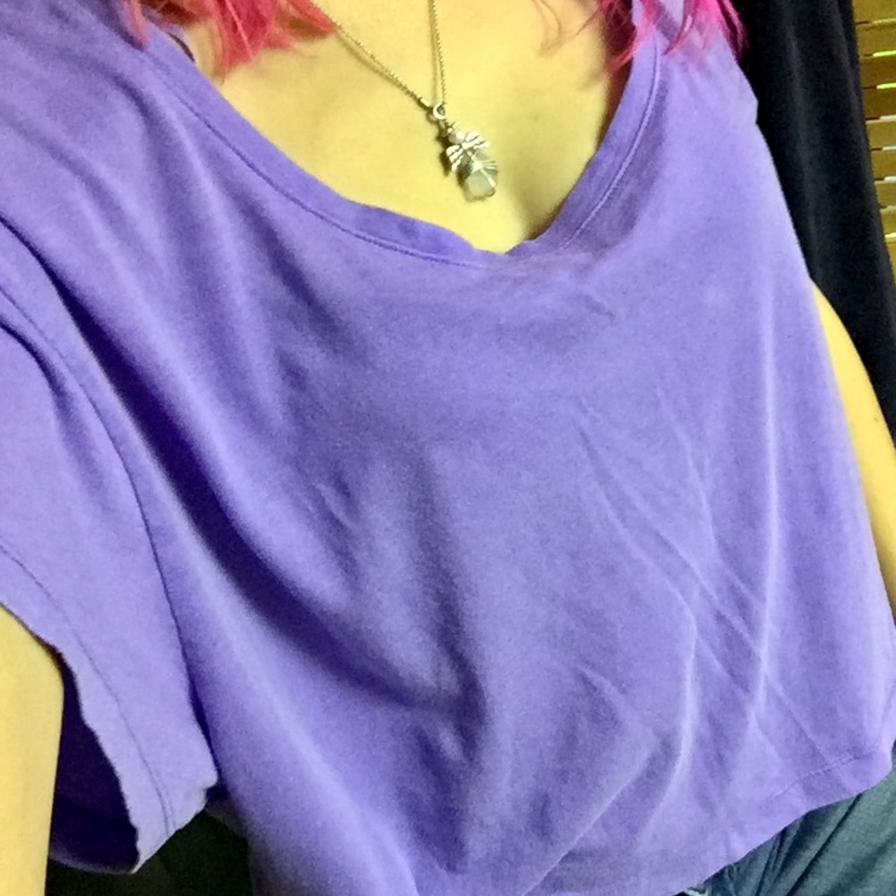 Victoria's Secret Pink Medium Lavender Purple Top