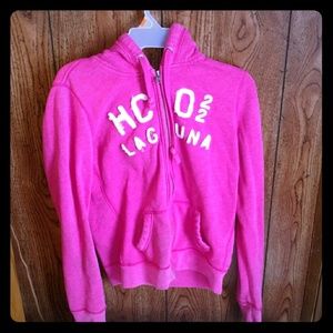 Pink Hollister Jacket