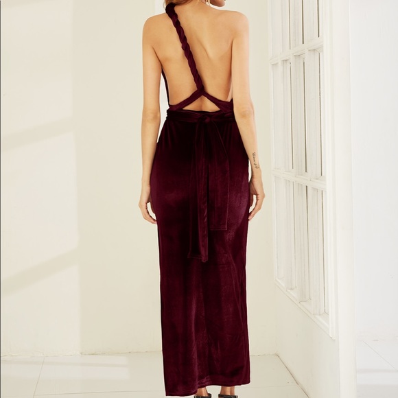 🆕🔥Stunning Convertible velvet gown - Picture 7 of 8