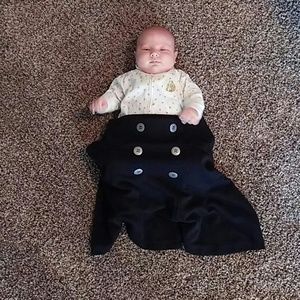 Black High Waisted Mini Skirt