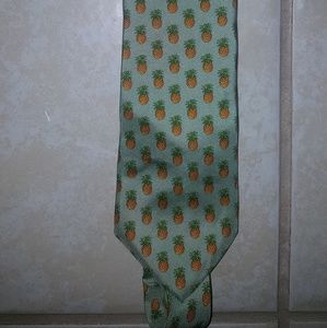 Peter Blair pineapple mens tie