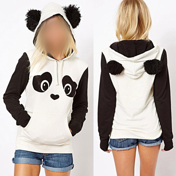 Panda Ears hoodie - Picture 3 of 3