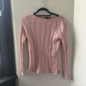 Sz M rose pink Ralph Lauren sweater