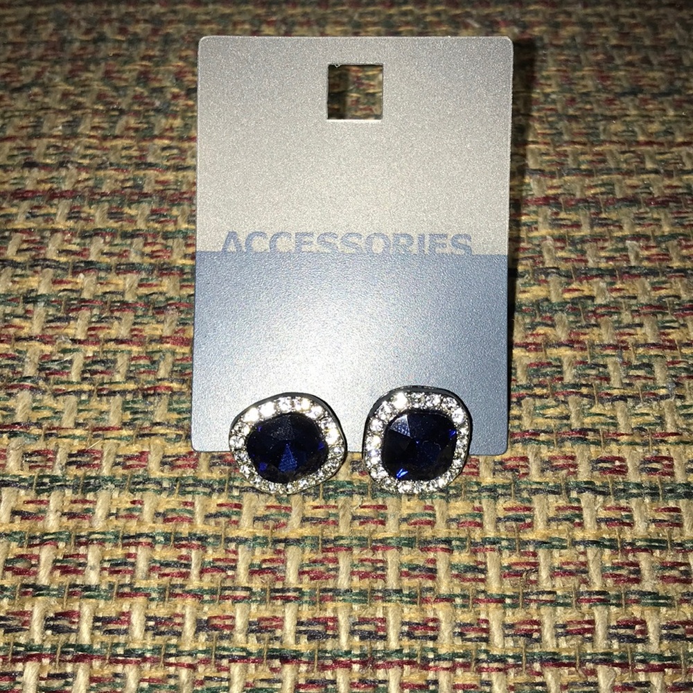Women’s studded earrings.