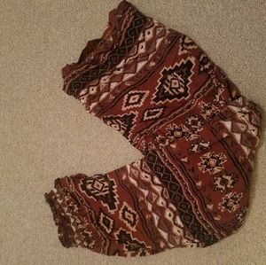 Boho fun pattern pants