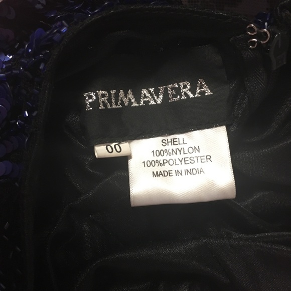 Primevera Royal Blue & Black Prom Dress😍💙💎 - Picture 8 of 8