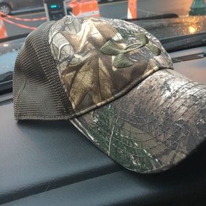 Camo Under Armour hat