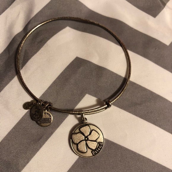 Silver Alex and Ani friend bracelet - Picture 1 of 2