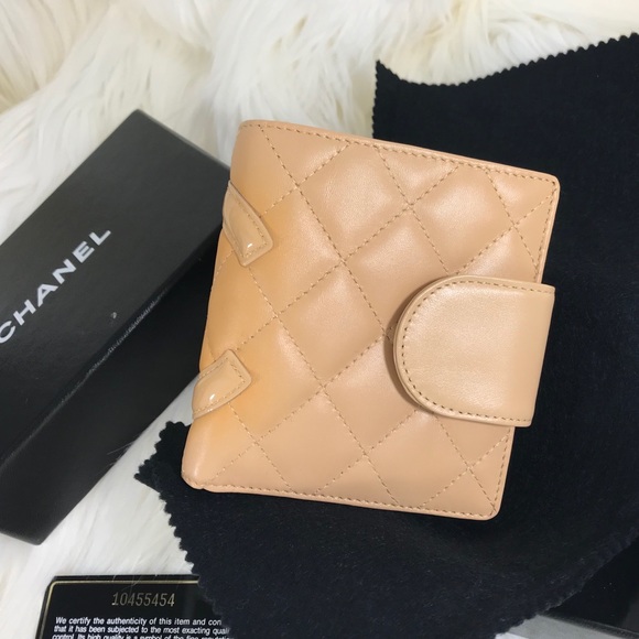 Authentic Chanel Cambon CC Quilted French Wallet - Picture 3 of 8
