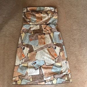 Jcrew strapless dress