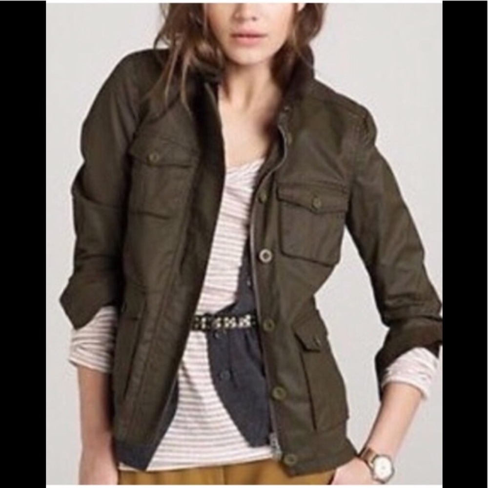 J.Crew Washed and Aged Utility Jacket • worn twice