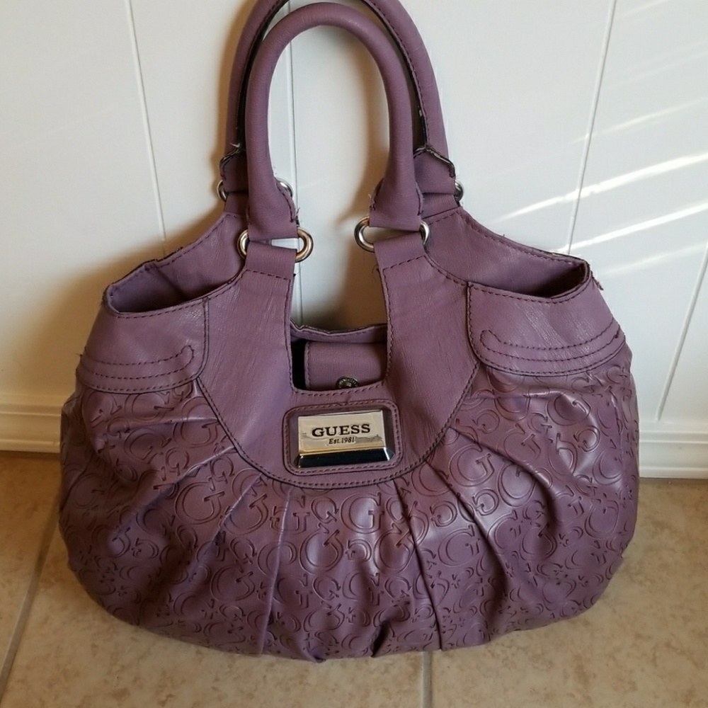 Purple Guess Handbag