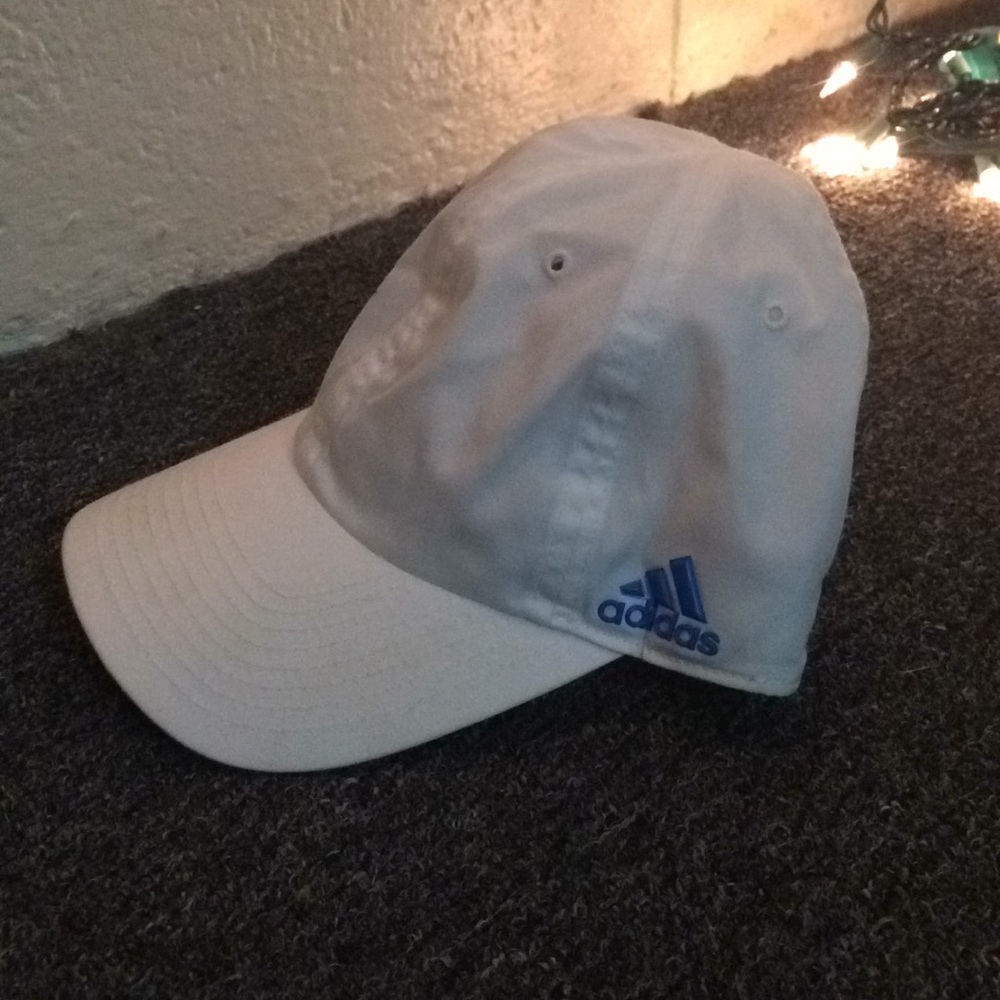 White Adidas Hat