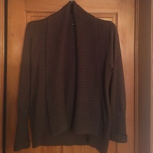 XL INC long brown sweater