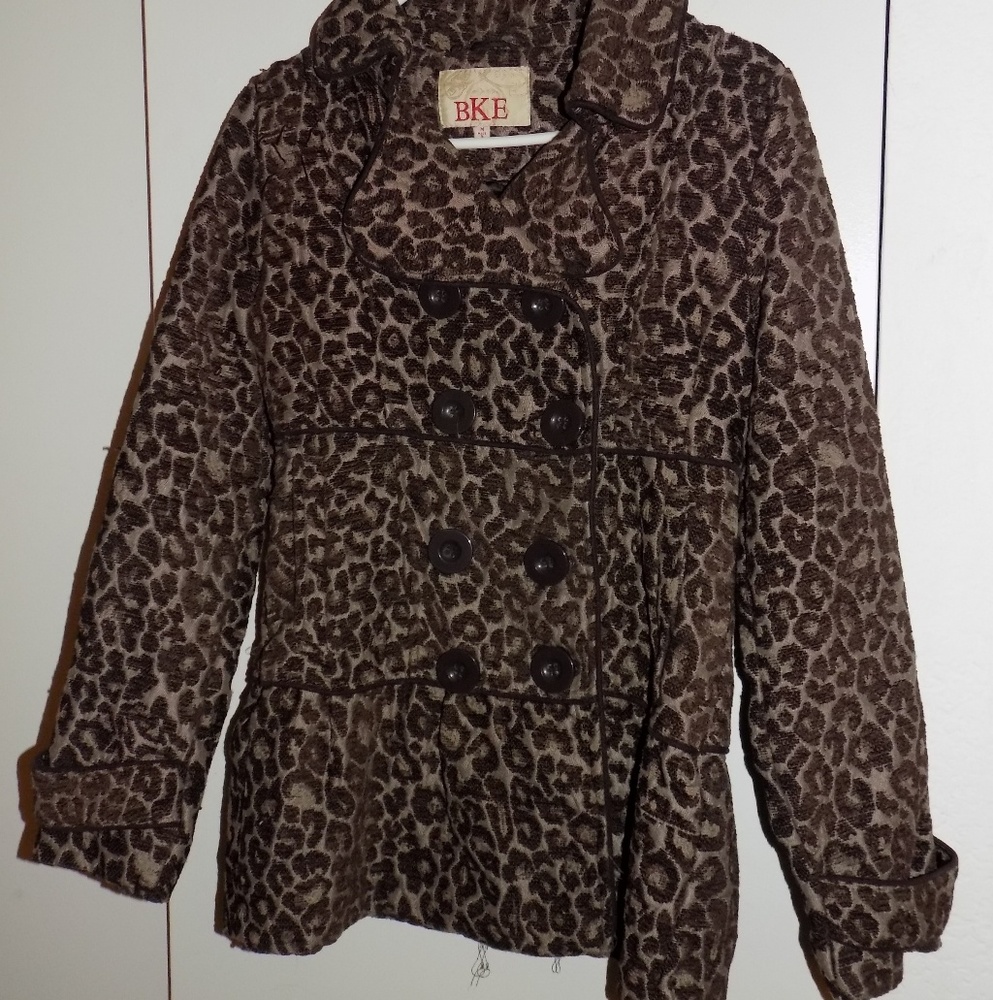 BKE Leopard Print Coat