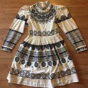 ASOS embroidered dress