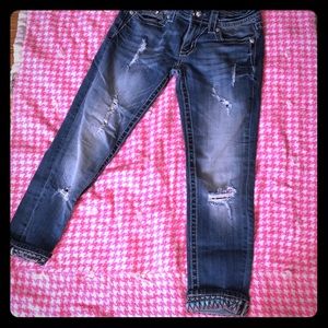 Miss Me cropped jeans