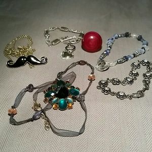 BIG LOT JEWELRY!  WEAR OR PARTS! NICE!