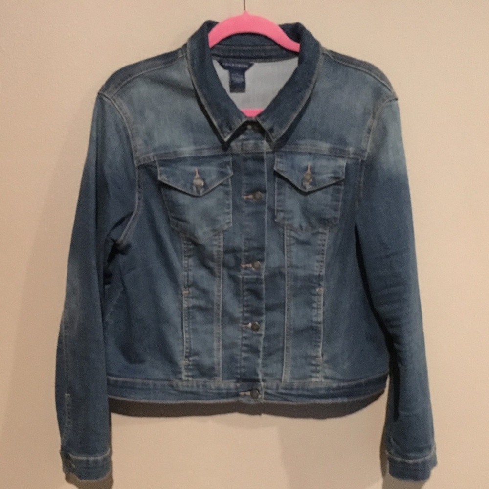 Jean jacket plus size