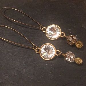 Swarovski Crystal Drop Earrings