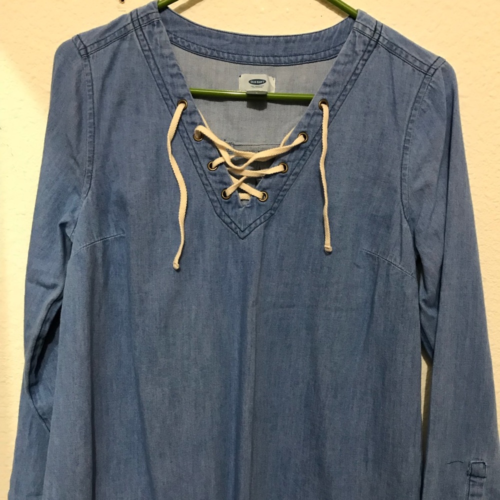 👗Old Navy denim dress