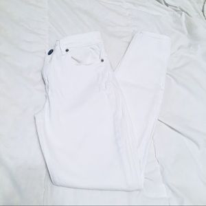 Express White jeggings