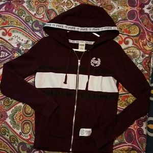 Victoria secret PINK zip up hoodie